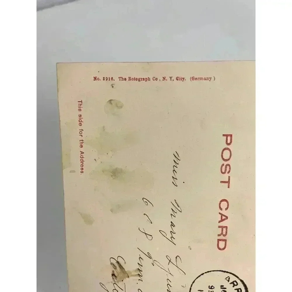 1905 Postcard Where‎ the Allegheny meets the Conewango Warren PA RPPC Antique - Picture 4 of 6